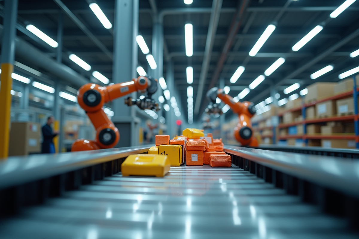 robots entrepôts