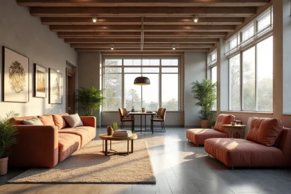 mobilier coworking agréable